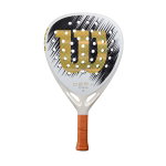 Wilson Padelschläger Defy Pro V1 SE 370g/Diamant 2026 weiss/gold